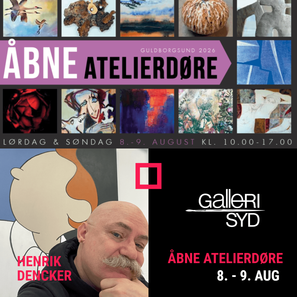 Galleri Syd-Artisttalk og særudstilling – 2